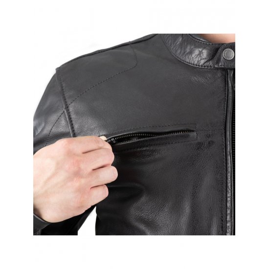 Oxford Holton Leather Motorcycle Jacket at JTS Biker Clothing